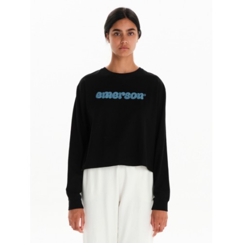 T-Shirt Γυναικείο Emerson Crop ΜΑΚΡΥΜΑΝΙΚΗ T-Shirt Γυναικείο Emerson Crop ΜΑΚΡΥΜΑΝΙΚΗ