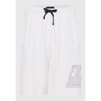 Βερμούδα Μακό Funky Buddha  με τυπωμένο λογότυπο