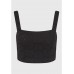 Tank top crop με κέντημα
