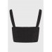 Tank top crop με κέντημα
