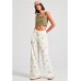 Tank top crop με κέντημα