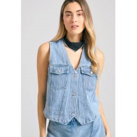 Γυναικείο Αμάνικο τζιν γιλέκο