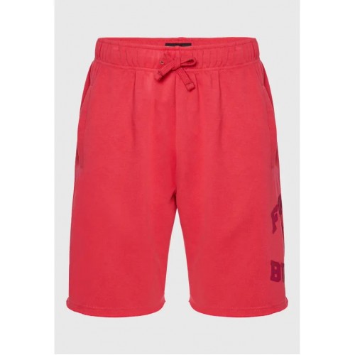 Βερμούδα Μακό Funky Buddha με τυπωμένο λογότυπο Βερμούδα Μακό Funky Buddha με τυπωμένο λογότυπο