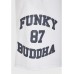 Βερμούδα Μακό Funky Buddha  με τυπωμένο λογότυπο