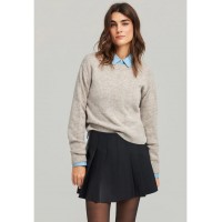 Γυναικεία Πλεκτή μπλούζα με τελείωμα rib Funky Buddha