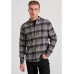 Ανδρικό καρό πουκάμισο Funky Buddha flannel 